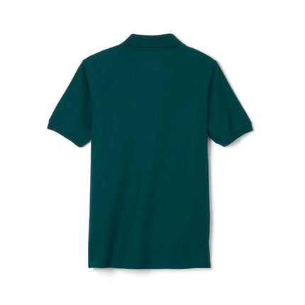 Polo de piqué de manga corta para niño French Toast, verde cazador, extragrande
