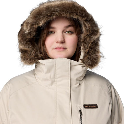 Columbia Women's Suttle Mountain Long Jacket, Dark Stone, X-Large