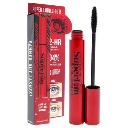SmashBox Super Fan Mascara - Black For Women 0.33 oz Mascara