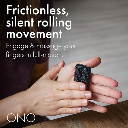 ONO Roller - Handheld Fidget Toy for Adults | Help Relieve Stress, Anxiety, Tension | Promotes Focus, Clarity | Compact, Portable Design (Acupressure, Junior Size)