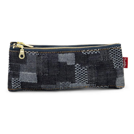 Ludite LDD-BNPN-101 Bendy Pen Case, Denim Patchwor