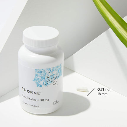 Thorne Research - High Potency Zinc Picolinate 30 mg -180 Capsules