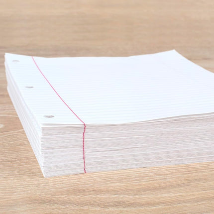 Mead Loose Leaf Paper, Filler Paper, Wide Ruled, 400 Sheets, 10-1/2" x 8", 3 Hole Punched, 1 Pack (150036-ECM)