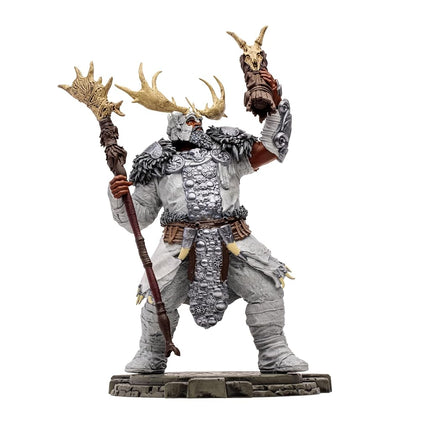 McFarlane Toys Diablo IV Lightning Storm Druid (Epic) 1:12 Scale Posed Figure with Interchangeable Head and Hand, 3 Weapons, Display Base, and Mystery Weapon - Channel the Fury of Nature's Wrath