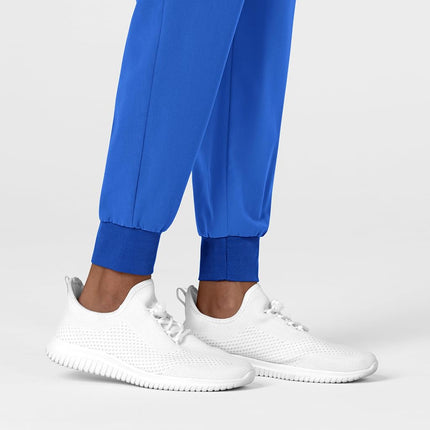 WonderWink Women's Jogger Utility Scrub Pant, Royal, Medium