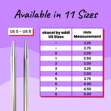 addi FlexiFlips Double Pointed Knitting Needles (2.25mm)