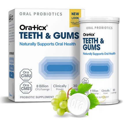OraTicx Teeth & Gums Dental Probiotic, Naturally S