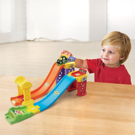 VTech Go! Go! Smart Wheels 3 in 1 Launch & Play Raceway (English Version)