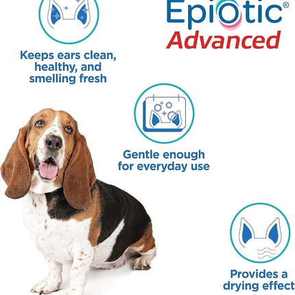 Epiotic Advanced Ear Cleanser|Gentle Ear Cleanser for Dogs and Cats