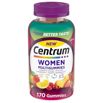 Centrum Multigummies Gummy Multivitamin for Women,