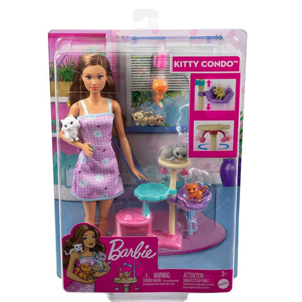 Barbie Kitty Condo Doll, Playset, and Accessories