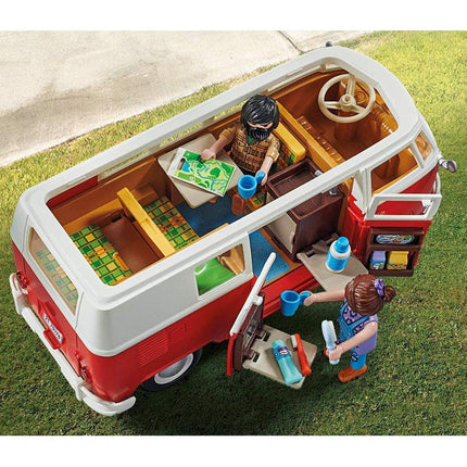 Playmobil 70176 Volkswagen T1 Camping Bus, Multicolor, 51.5 x 38.5 x 12.5 cm