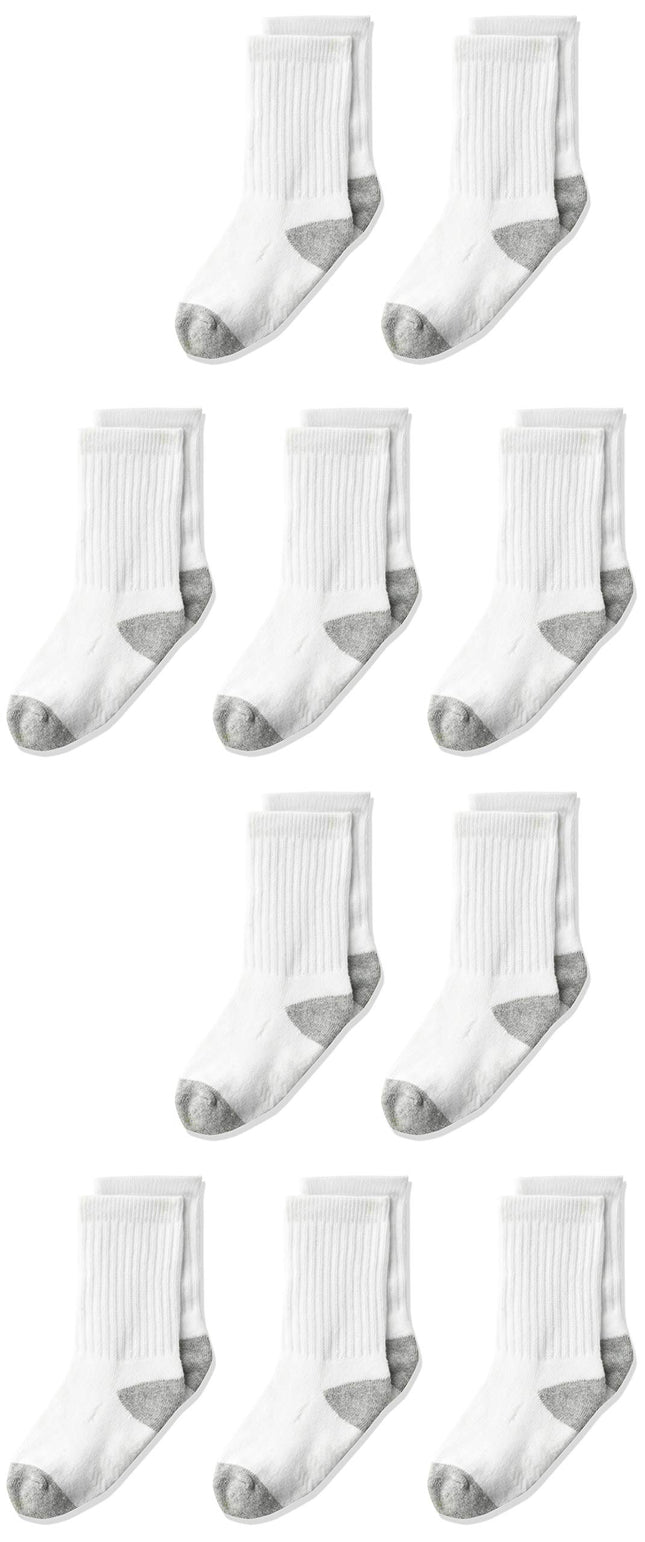 The Children's Place Boys' Toddler Crew Socks 10-P