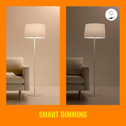 WiZ Clear 60W A19 Adjustable White Filament LED Smart Bulb - Pack of 1 - E26, Indoor - Connects to Your Existing Wi-Fi - Voice or App Control + Motion Activate - Bullet Compatible