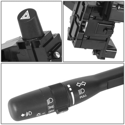 DNA MOTORING OE Style Combination Switch Compatible with 99-04 Jeep Grand Cherokee w/o auto headlamps, OEM-SW-0104, SM411, 1S1825