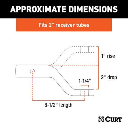 CURT 45340 Forged Ball Mount