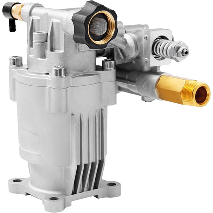 VEVOR Pressure Washer Pump, 19 mm Shaft Horizontal, 3400 PSI, 2.5GPM, Replacement Power Washer Pumps Kit, Parts Washer Pump, Compatible with Honda, Simpson, RYOBI, Briggs & Stratton, Subaru, Craftsman