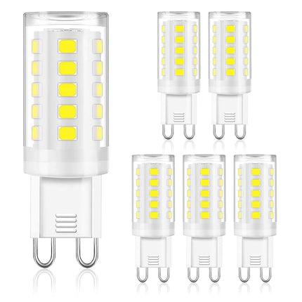 winshine G9 LED Light Bulb Bi Pin Base, 6000K Dayl