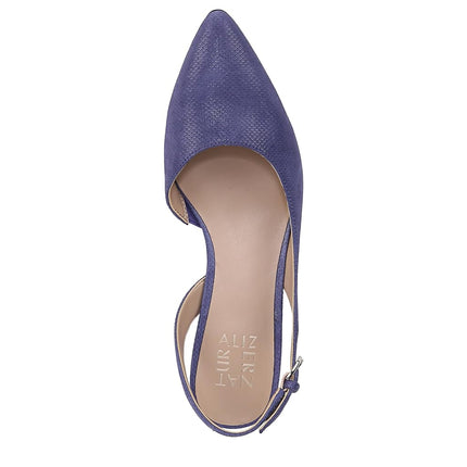 Naturalizer Women's Morrison2.0 Oxford, Future Dusk Blue Suede, 6.5 Wide