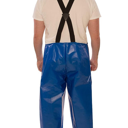 IRON EAGLE O22001.LG Plain Front Overall, Large, Blue