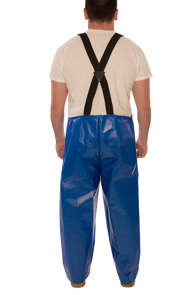 IRON EAGLE O22001.MD Plain Front Overall, Medium, Blue