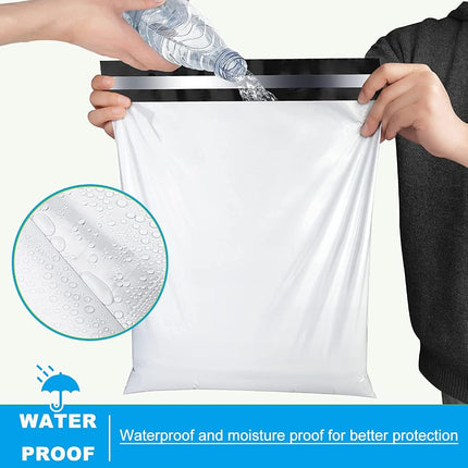 Axidou Poly Mailers 9x12 Inch 1000 Pack, Large Waterproof and Tear Resistant Self Sealing Envelopes, Shipping Bags for Small Business, Package Bags, Shipping Supplies