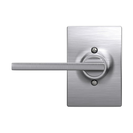 Schlage F170 LAT 626 CEN Century Collection Latitude Decorative Trim Lever, Satin Chrome