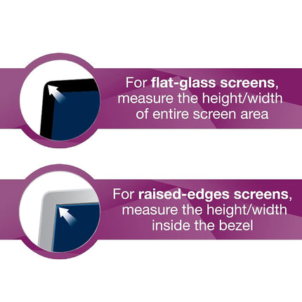 3M Computer Privacy Screen Filter for 24 inch Monitors - High Clarity - Widescreen 16:9 - HC240W9B