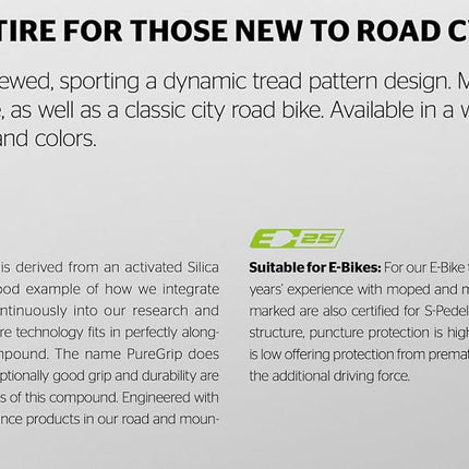 Continental - Continental 28-622 Ultra Sport III (700 x 28C) Black/Brown Foldable Skin Tire - 1 Piece