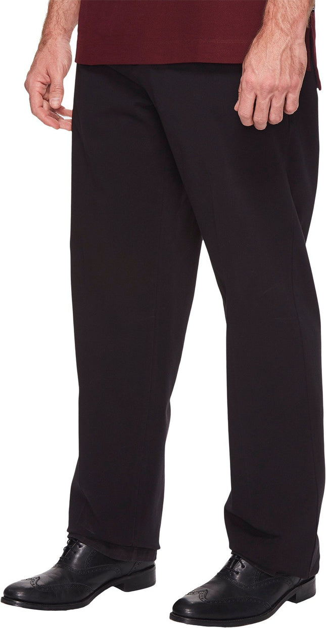 Dockers Men's Classic Fit Workday Khaki Smart 360 Flex Pants (Standard and Big & Tall) Casual, Black, 44W x 29L