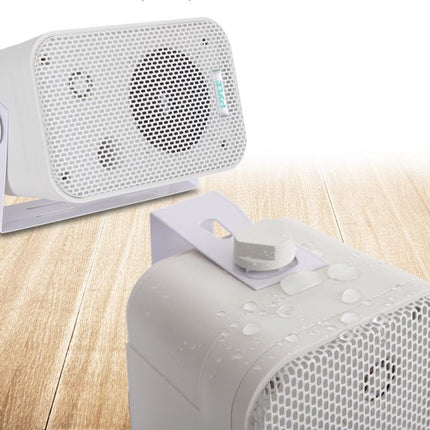 Pyle 2Pc Outdoor Weatherproof Speaker System - 3.5 Inch Dual Waterproof Wall or Ceiling Mounted Speakers w/Heavy Duty Grill, Universal Mount - for Pool, Patio or Indoor Use - AZPDWR30W (White)