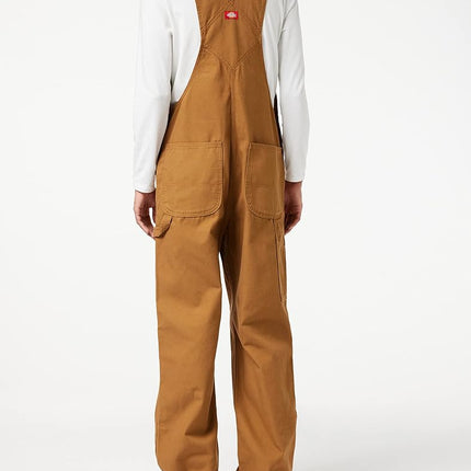 Dickies Men's Big Bib Overall, Brown Duck, 46x32