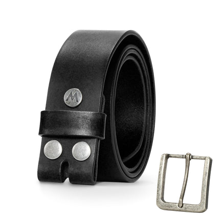 Wrangler Men's Genuine Leather Belt, 38mm Casual W