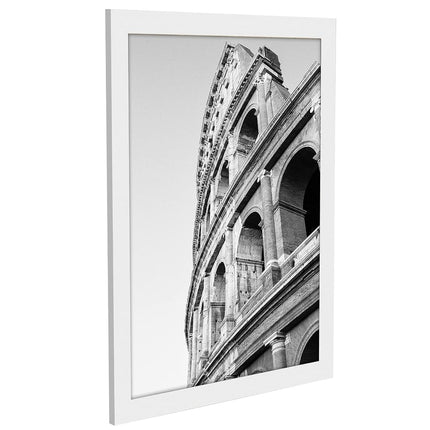 Americanflat 24 x 36 Inch Drift Wood Poster Frame | Polished Plexiglass. Hanging Hardware Included