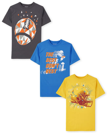 The Children's Place Baby Boys' Sports Short Sleev