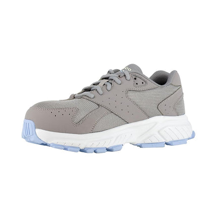 Chaussures de travail Reebok Hyperium Rb362 pour femme, Gris/Bleu poudré, 12 large