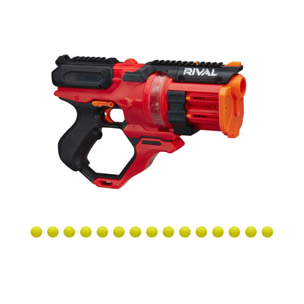 NERF Rival Roundhouse XX-1500 Red Blaster - Clear 