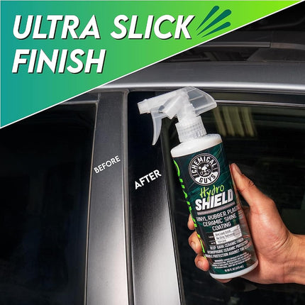 Chemical Guys HydroShield Vinyl, Rubber, Plastic Ceramic Shine Coating (16 oz)