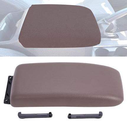 Cierre de tapa de consola central HECASA compatible con Toyota Tacoma 4Runner 1995-2000, repuesto para 5890535040E0, puerta de reposabrazos de plástico