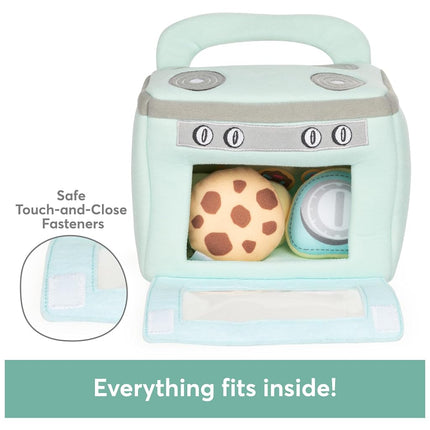 GUND Baby My First Baking Plush Playset with Sounds, Rattle, Squeaks and Crinkles, Ultra Soft Plush Sensory Toy for Babies and Newborns