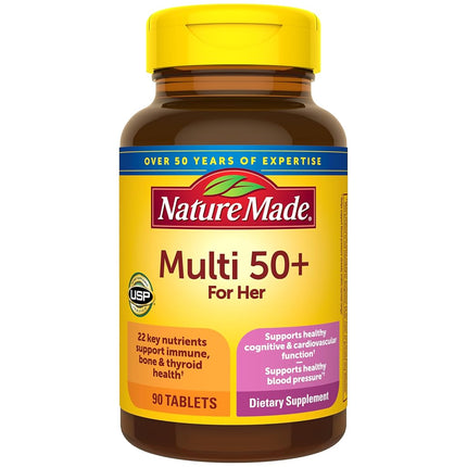 Nature Made Multi For Her 50+ Multiple Vitamin and