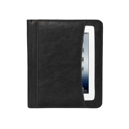 Leather Business Portfolio Padfolio Document Organ