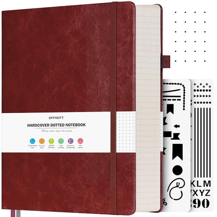 Bullet Dotted Journal, 312 Numbered Pages Dot Grid
