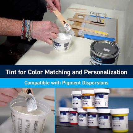 TotalBoat-14409 Marine Gelcoat for Boat Building, Repair and Composite Coatings (White, Quart with Wax)