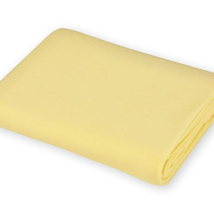 American Baby Company Supreme 100% Natural Cotton Jersey Knit Fitted Crib Sheet for Standard Crib and Toddler Mattresses, Maize, Soft Breathable, for Boys and Girls