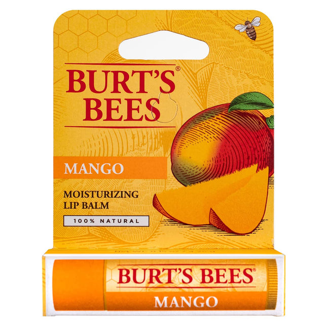 Burt'S Bees Moisturizing Lip Balm, Mango 0.15 Oz P