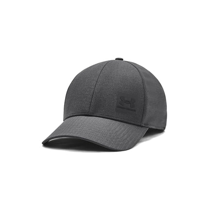 Under Armour Men's Iso-Chill ArmourVent Stretch, Breathable, Light and Durable Men's Cap, Running Hat with Pre-Curved Visor and Cooling Vents,Castlerock / / Castlerock,L/XL