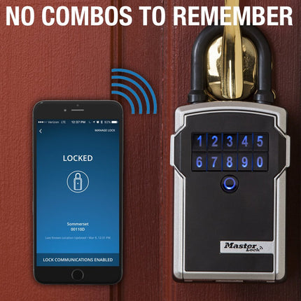 Master Lock 5440D 3-1/4" Wide Electronic Portable Lock Box