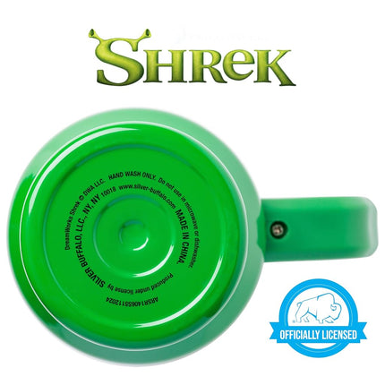 Silver Buffalo Shrek Beware Ogre 40oz Stainless Steel Tumbler w Handle
