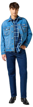 Wrangler Herren Jeans 13MWZ, Original Regular Bootcut Fit, Straight Leg, DARK STONE, 38W / 30L